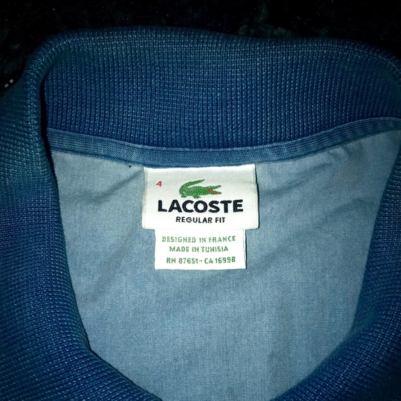 Lacoste Denim Polo - Picture 4 of 4